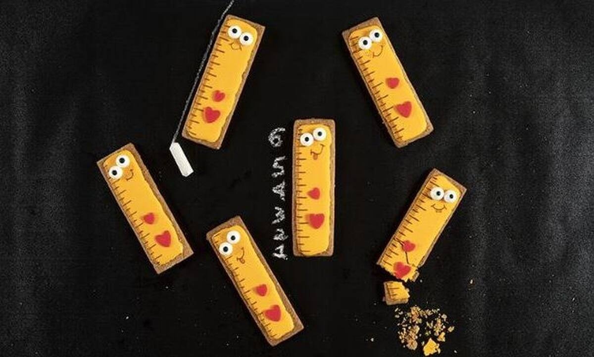 Λαχταριστά παιδικά μπισκότα... χάρακας από τον Άκη Πετρετζίκη