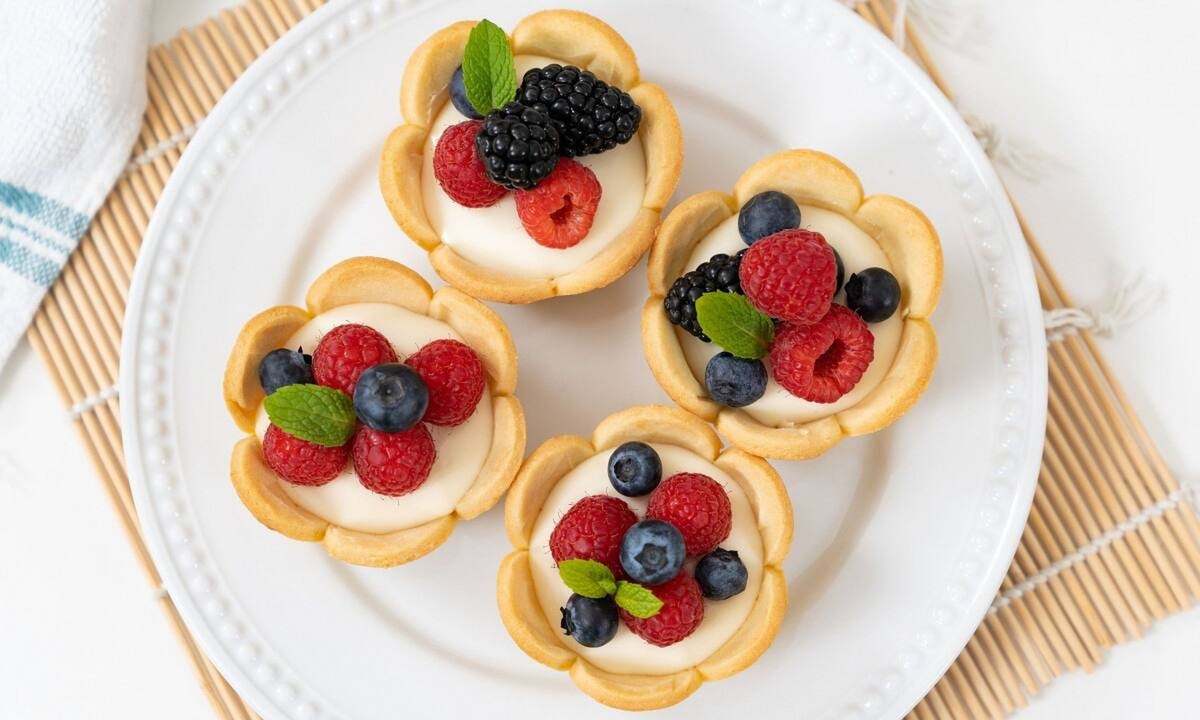 Ταρτάκια μαρμελάδας: Συνταγή με μόνο δύο υλικά