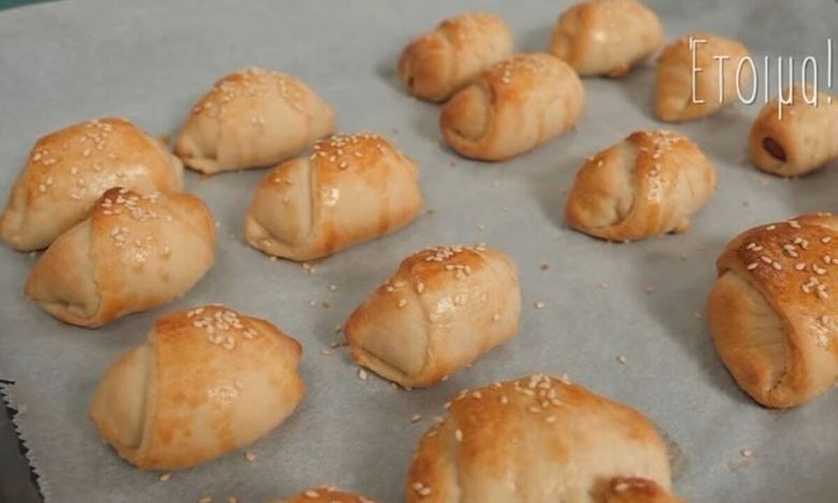 Τα κρουασανάκια της μαμάς - Η πιο δημοφιλής συνταγή για σχολικό κολατσιό