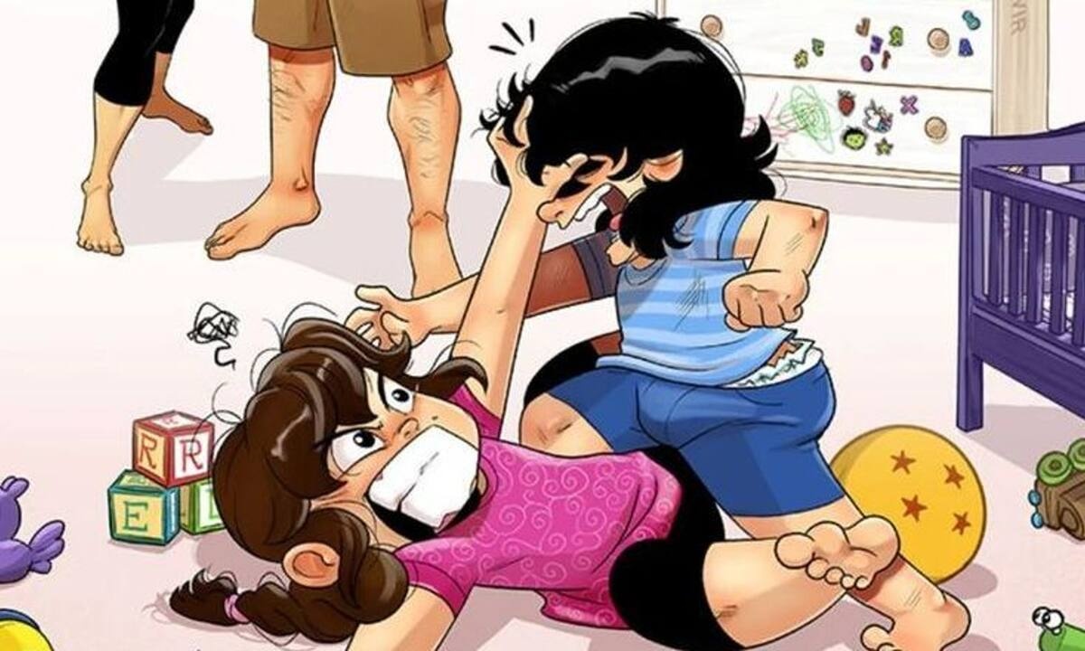 Jude Devir: Τα νέα σκίτσα του περιγράφουν την καθημερινότητα με δύο νήπια στο σπίτι