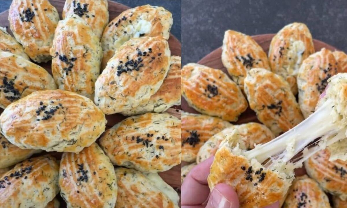 Ανιθοπιτάκια με μοτσαρέλα για κολατσιό στο σχολείο