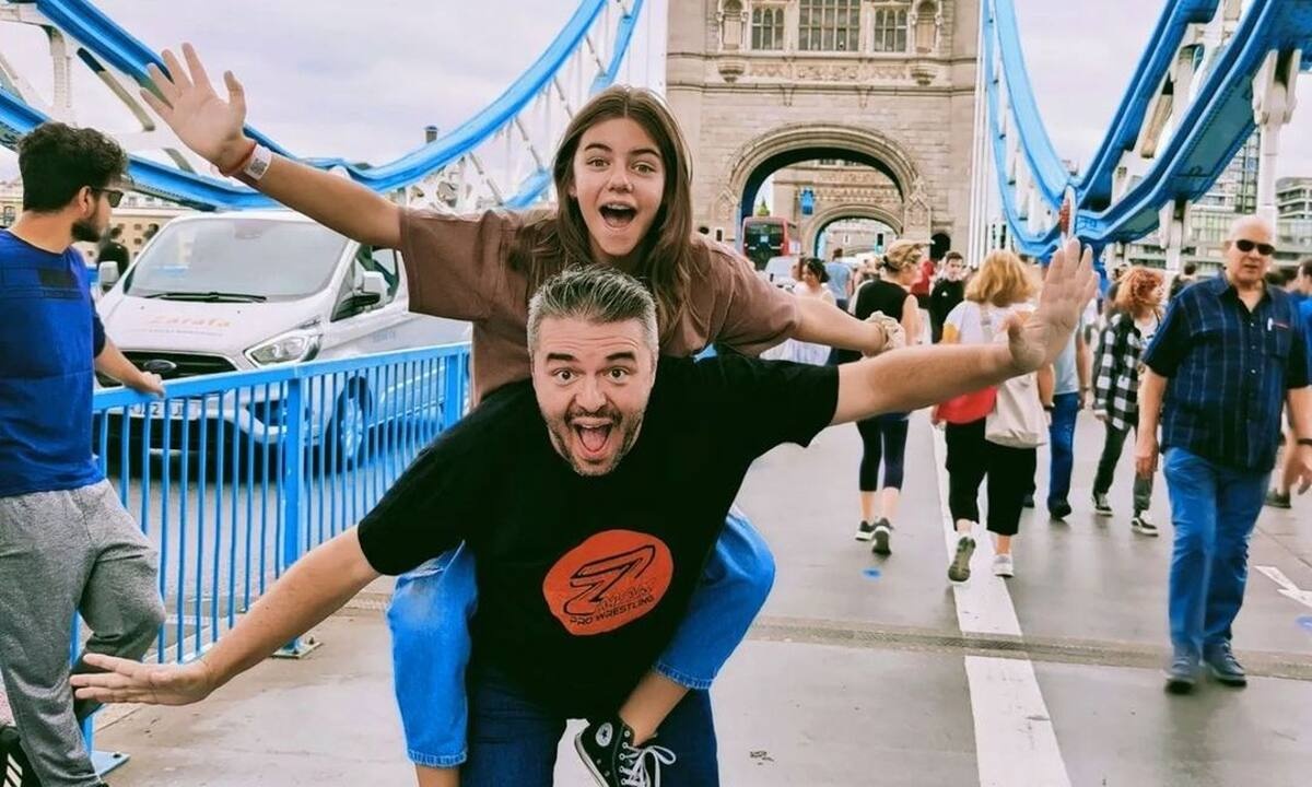 Πέτρος Πολυχρονίδης: Σπάνια φωτογραφία με την κόρη του