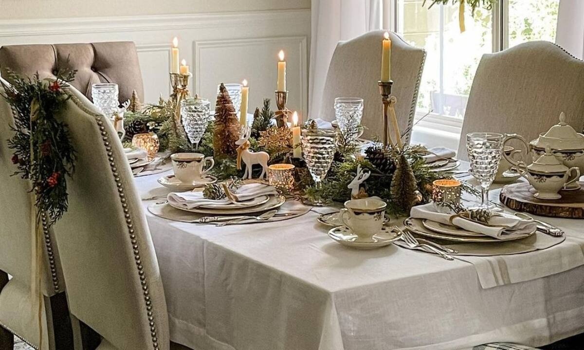 Πρωτότυπες ιδέες διακόσμησης για το χριστουγεννιάτικο τραπέζι