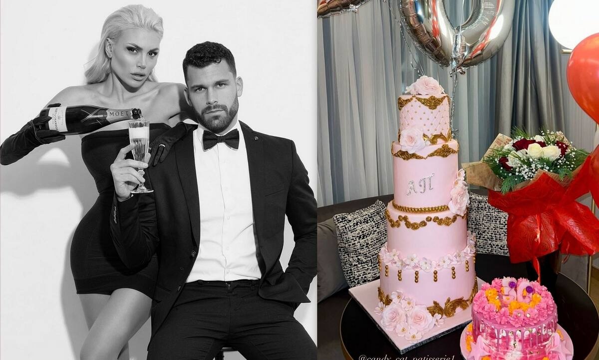 Παναγιώταρου: Άφωνη με την έκπληξη του Σχίζα για τα γενέθλιά της - Η σουίτα και η τετραώροφη τούρτα