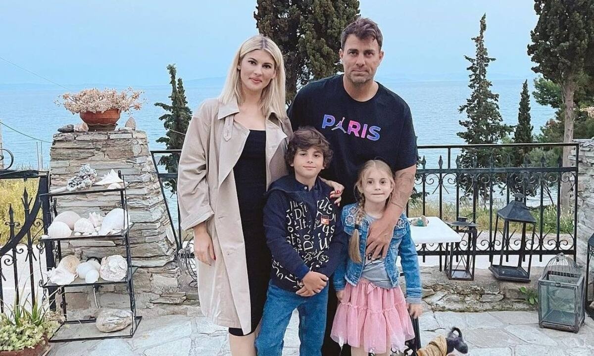 Πλάνα από το πέτρινο εξοχικό του Στέλιου Χανταμπάκη στον Βόλο