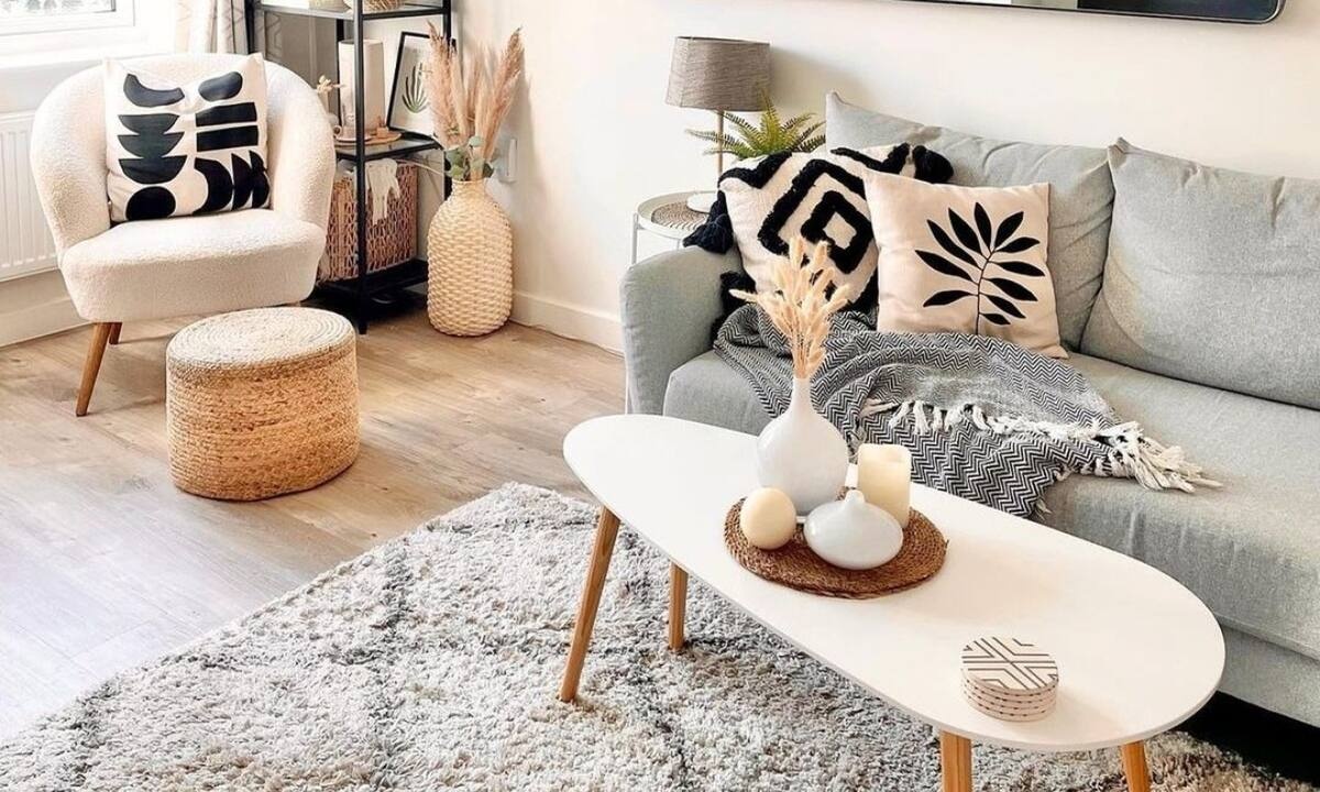 Boho σαλόνι: Οικονομικές ιδέες διακόσμησης