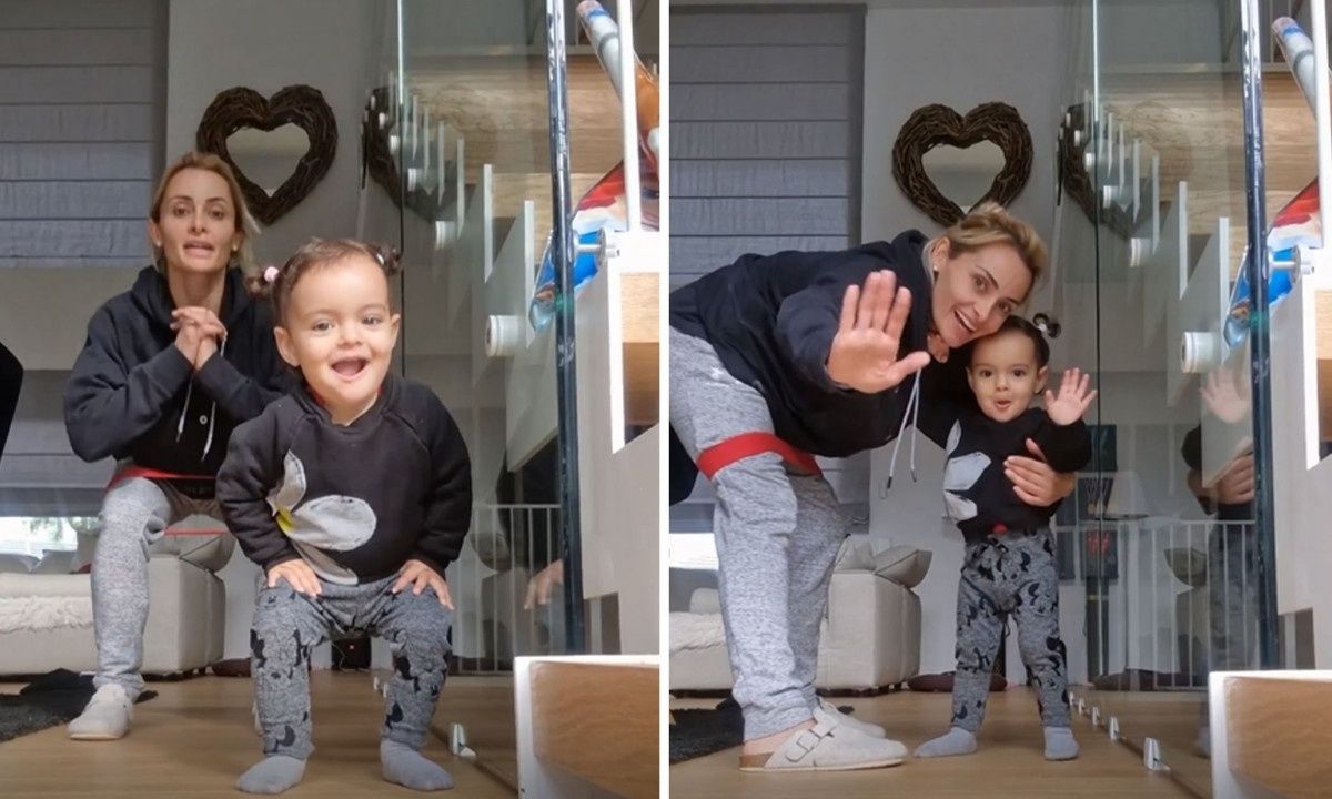 Βασιλική Μιλλούση: Κάνει γυμναστική μαζί με τη Λένια