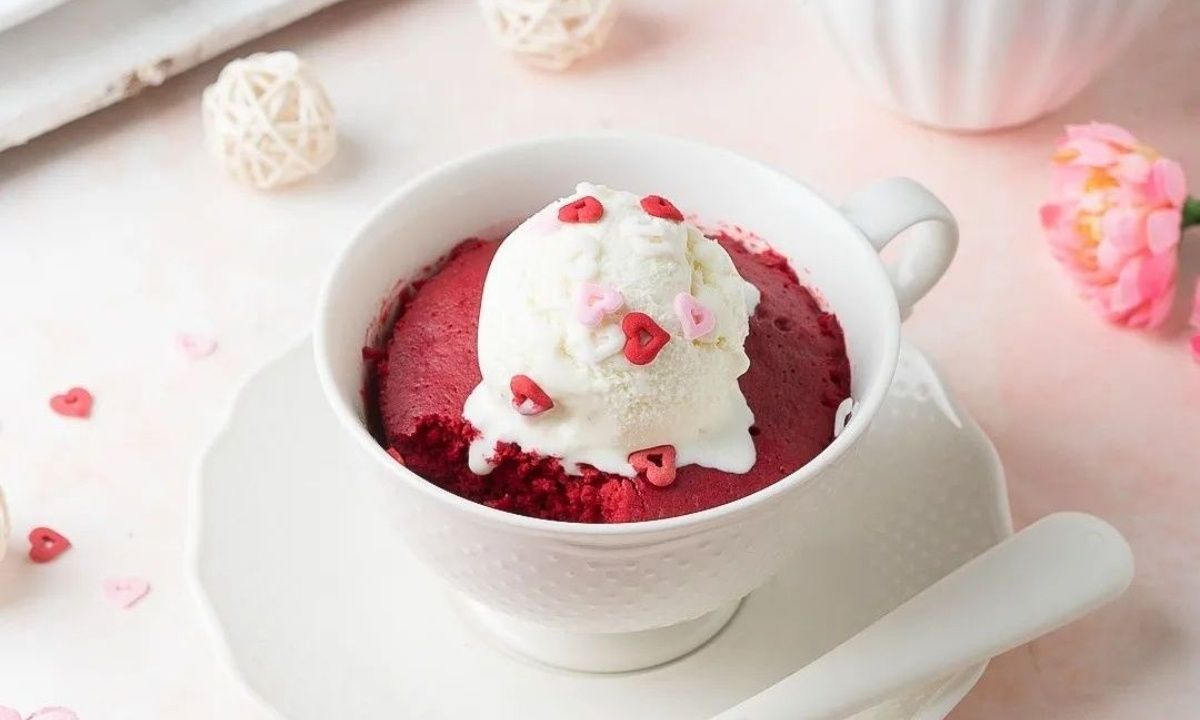 Red velvet στο φλιτζάνι: Η πιο γρήγορη συνταγή