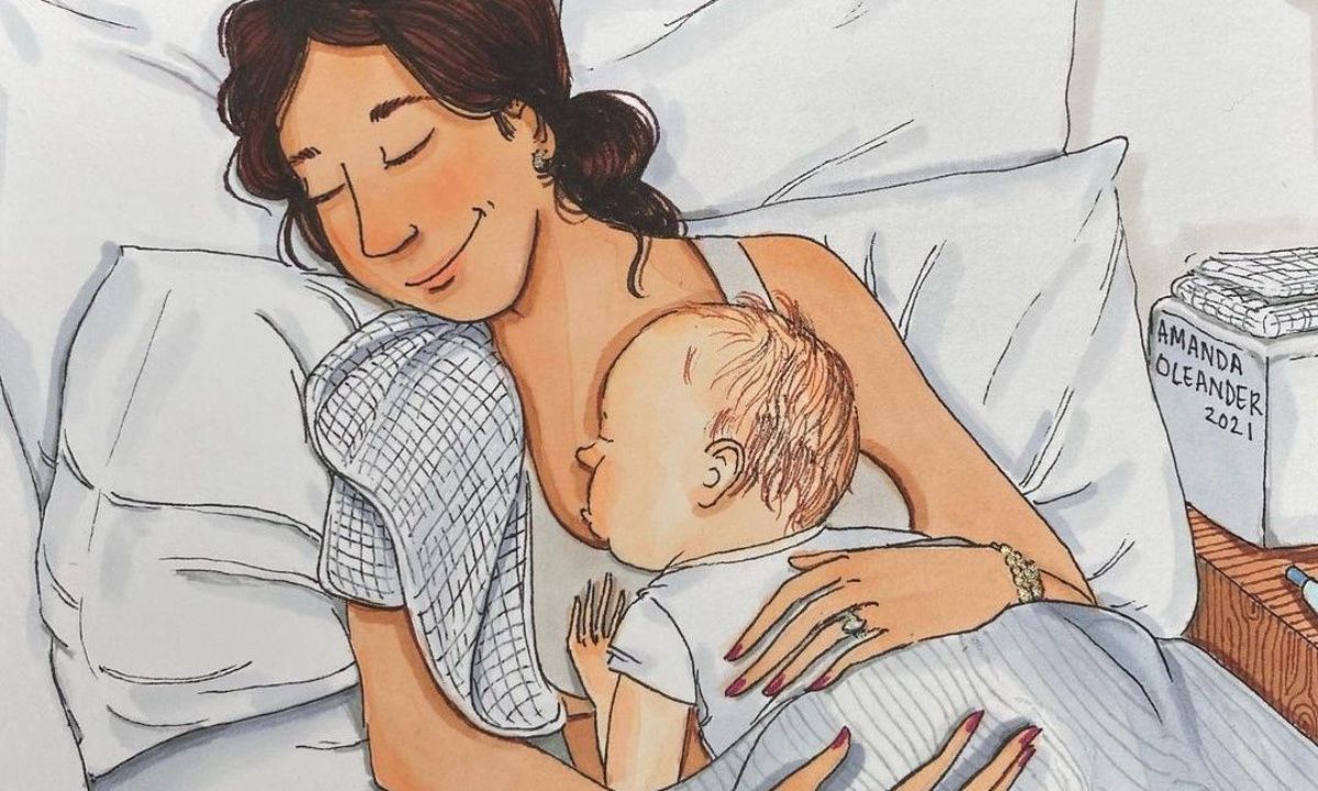 Εγκυμοσύνη, θηλασμός, γονεϊκότητα – Τα υπέροχα σκίτσα