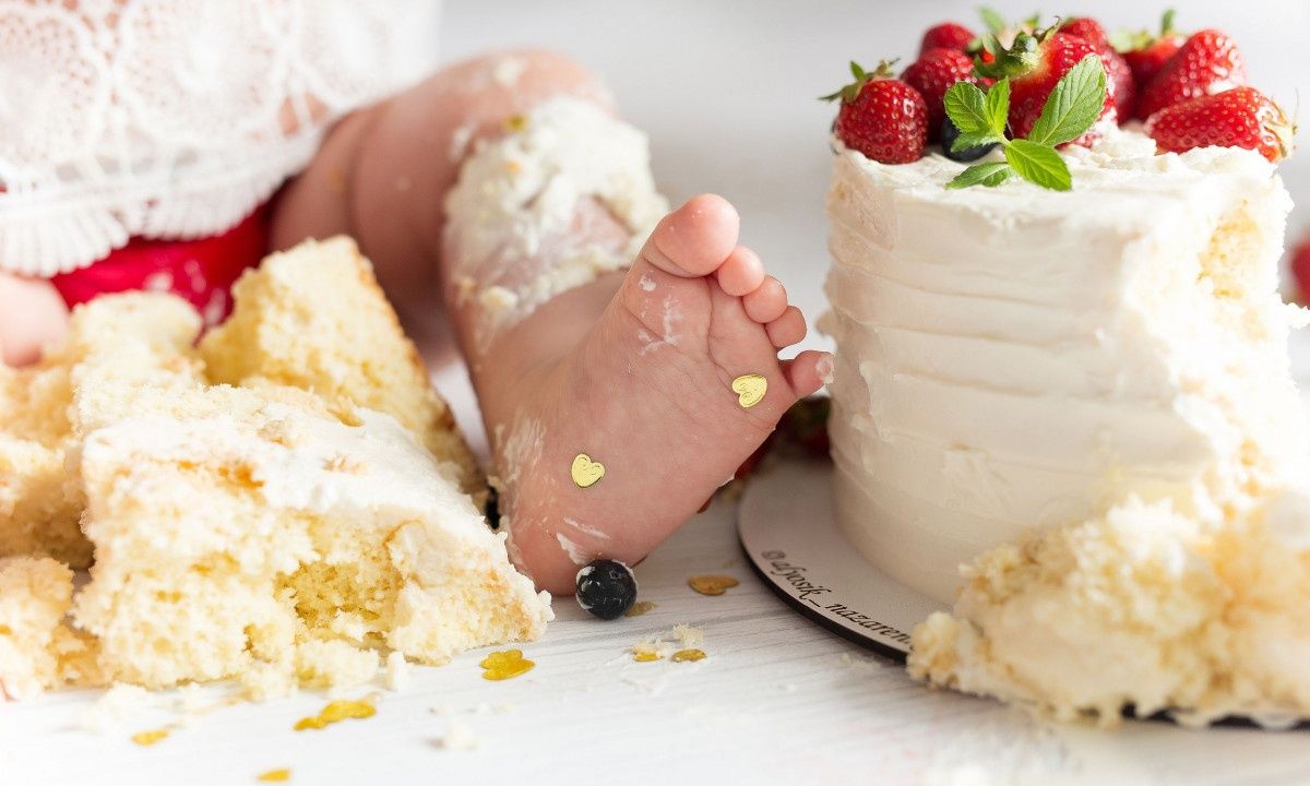 Smash Cake για τα πρώτα γενέθλια του μωρού σας