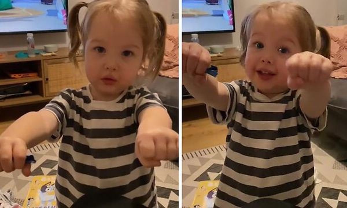 Ξεκαρδιστικό βίντεο: Η μικρούλα κάνει φάρσα στη μαμά της