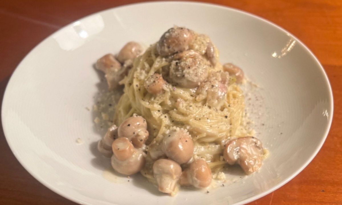 Πανεύκολη συνταγή για Capellini με μανιτάρια (By Majenco)