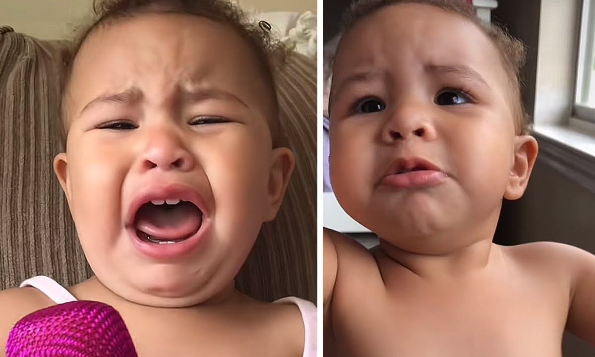 Μωράκι ακούει τη μαμά του να τραγουδάει και βάζει τα κλάματα