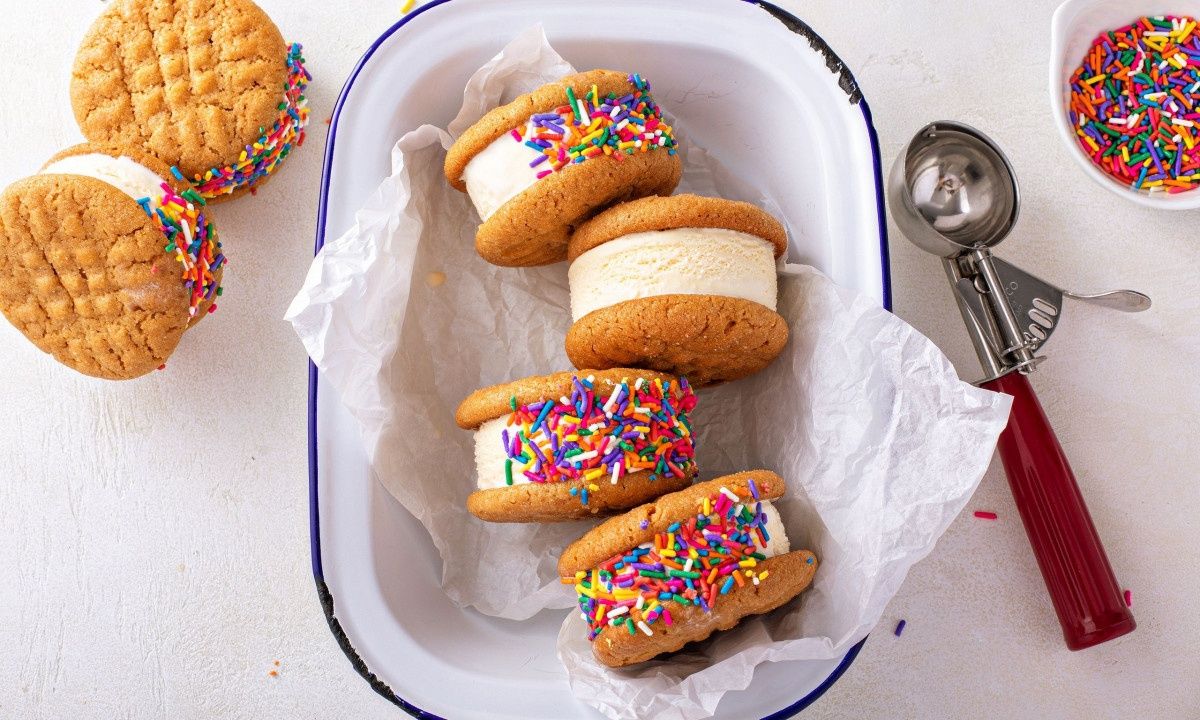 Παγωτό σάντουιτς, σπιτικό και πεντανόστιμο