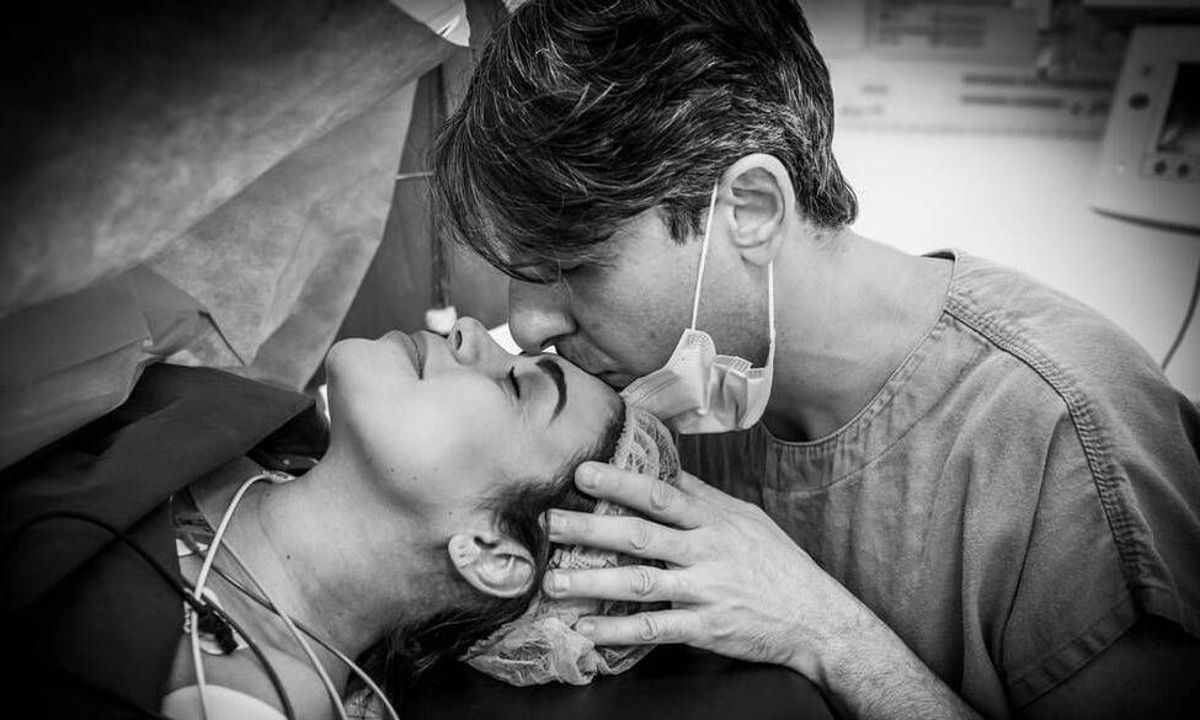 Μπαμπάδες παρόντες στον τοκετό