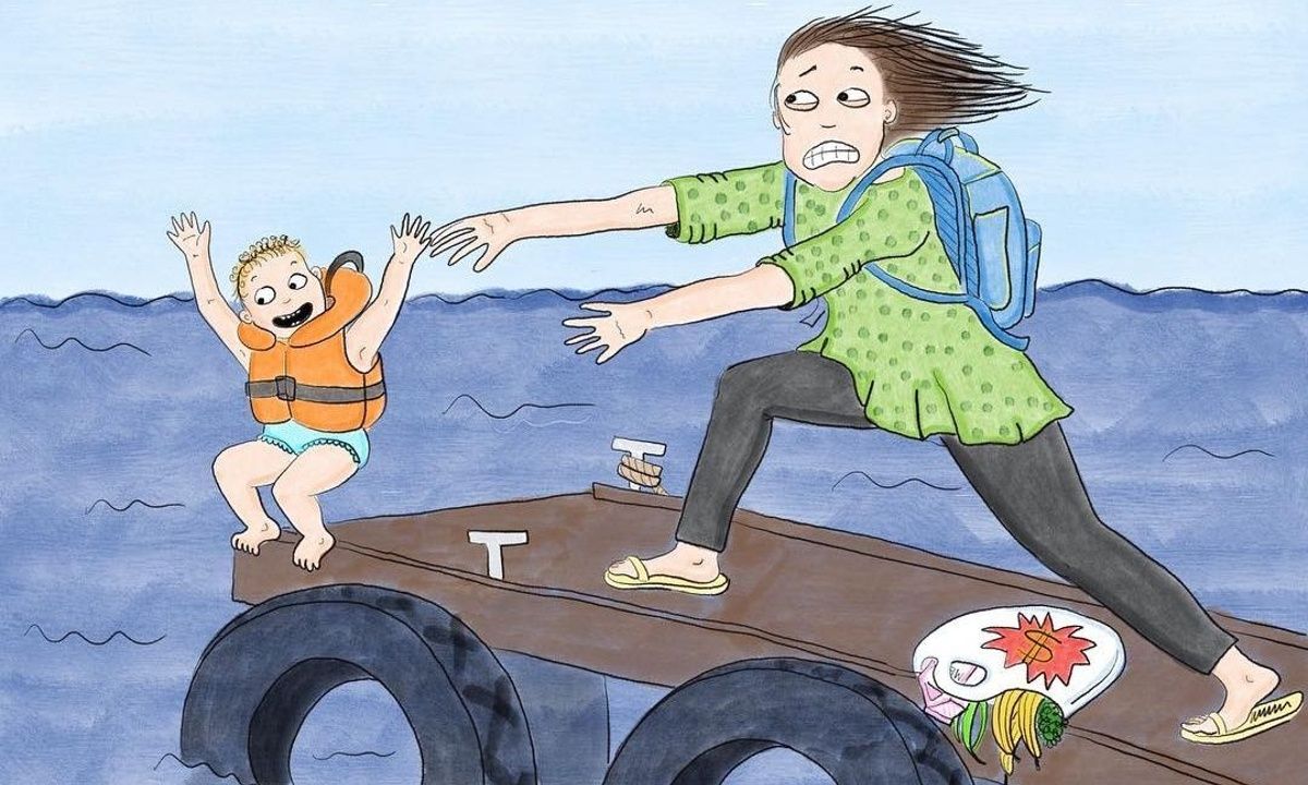 Μια μαμά είναι πάντα σε ετοιμότητα - Πέντε απολαυστικά σκίτσα