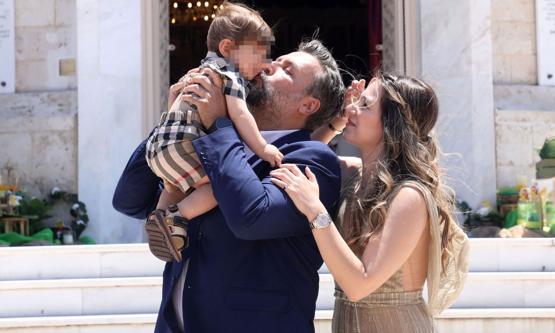 Γιάννης Καλλιάνος – Χάρις Δαμιανού: Ο γιος τους, Γιώργος έγινε δύο ετών! Φώτο από τα γενέθλια