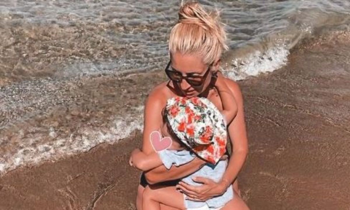 Μαρία Ηλιάκη: Η κόρη της λατρεύει το messy play