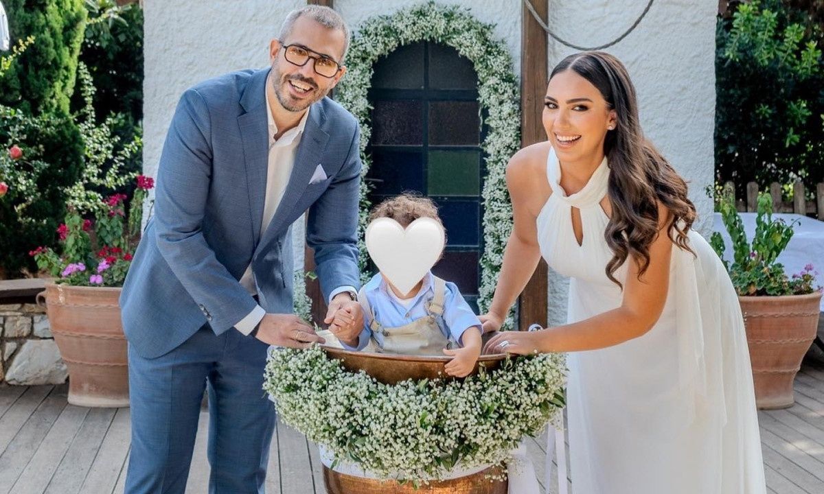 Γιώργος Τσούλης: Βάφτισε τον γιο του - Νέες υπέροχες φώτο