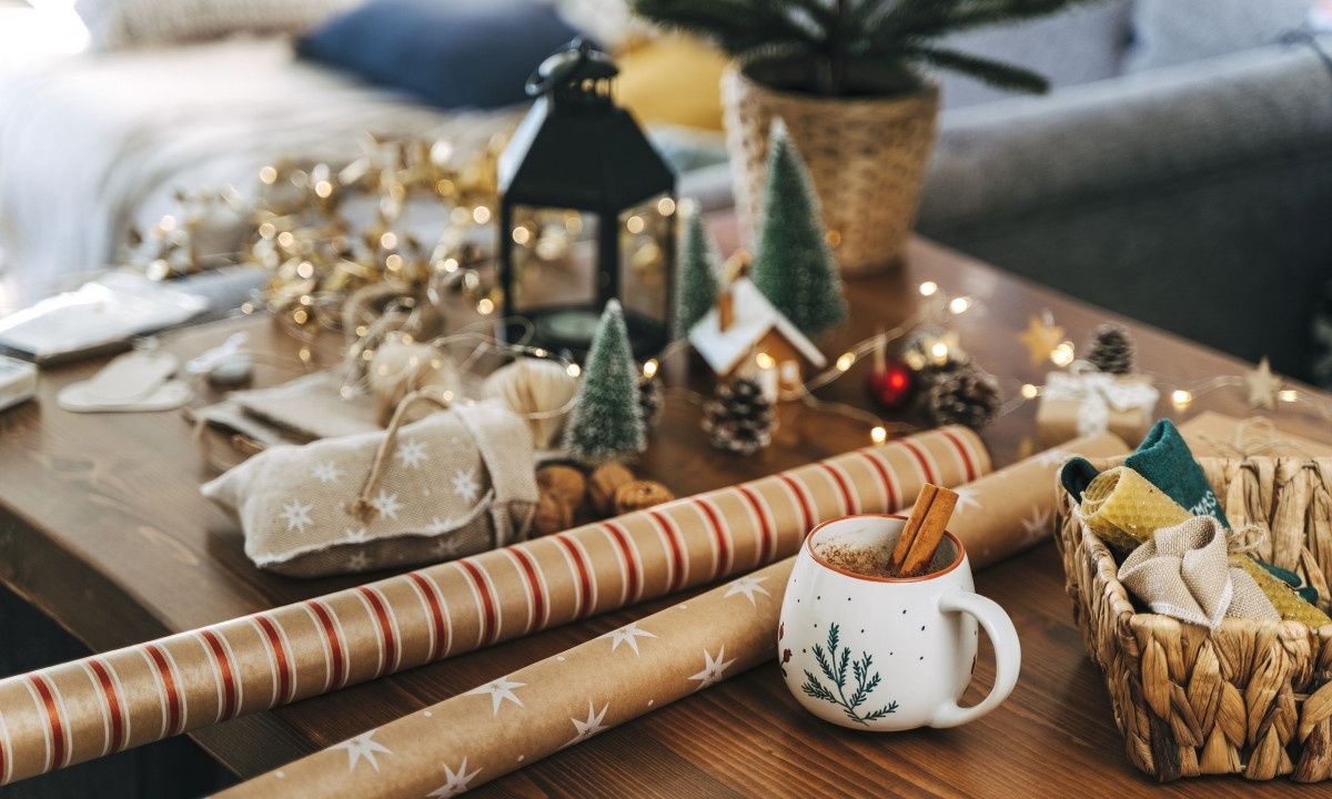 Coffee table - Χριστουγεννιάτικες ιδέες για να διακόσμησης