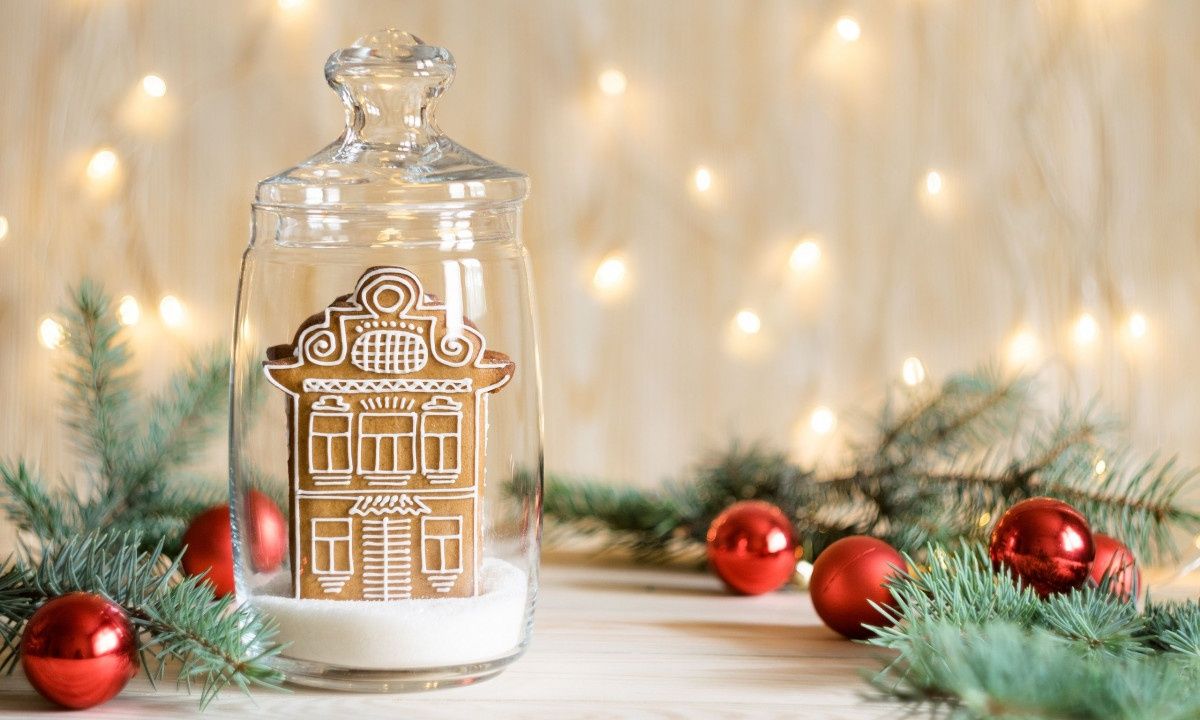 DIY χριστουγεννιάτικες γυάλες