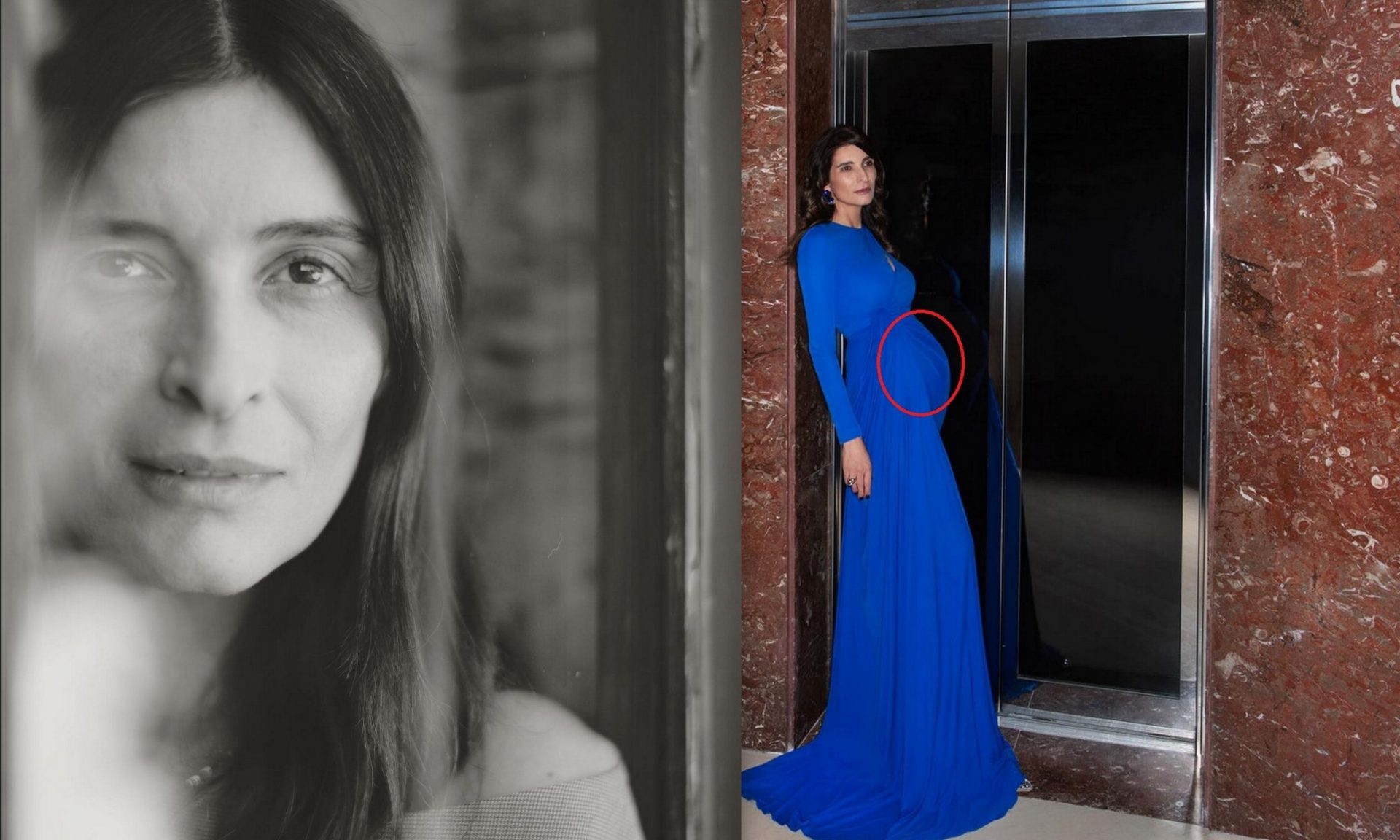 Η Αντιγόνη Κουλουκάκου ποζάρει με φουσκωμένη κοιλιά μετά την αποκάλυψη της εγκυμοσύνης της