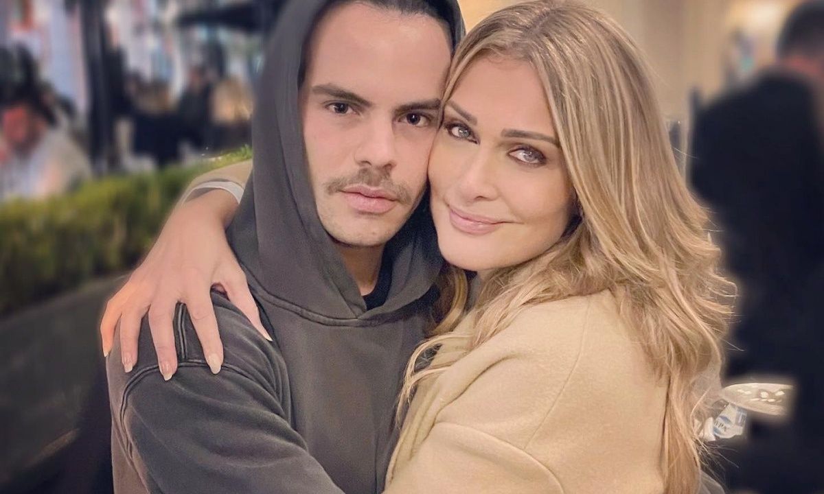 Η έξοδος του Άγγελου Λάτσιου με τη νονά του Νατάσα Θεοδωρίδου