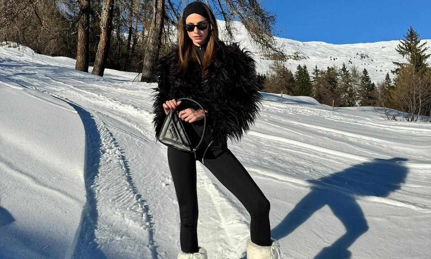 Η Ηλιάνα Παπαγεωργίου στα... χιόνια! Το Aprés ski look της και οι ονειρικές φωτό στο Instagram