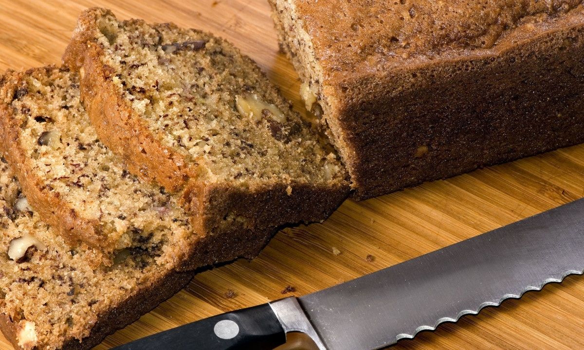 Τρουφάτο κέικ με μπανάνα