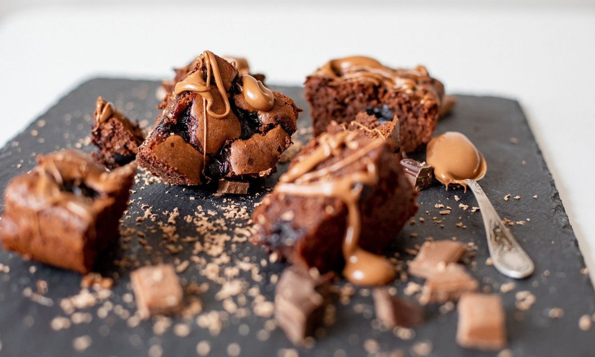 Brownies με 3 υλικά