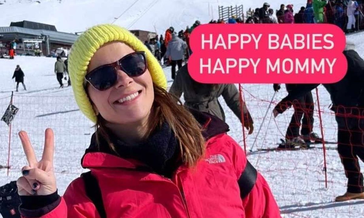 Ελιάνα Χρυσικοπούλου: Για σκι με τις κόρες της