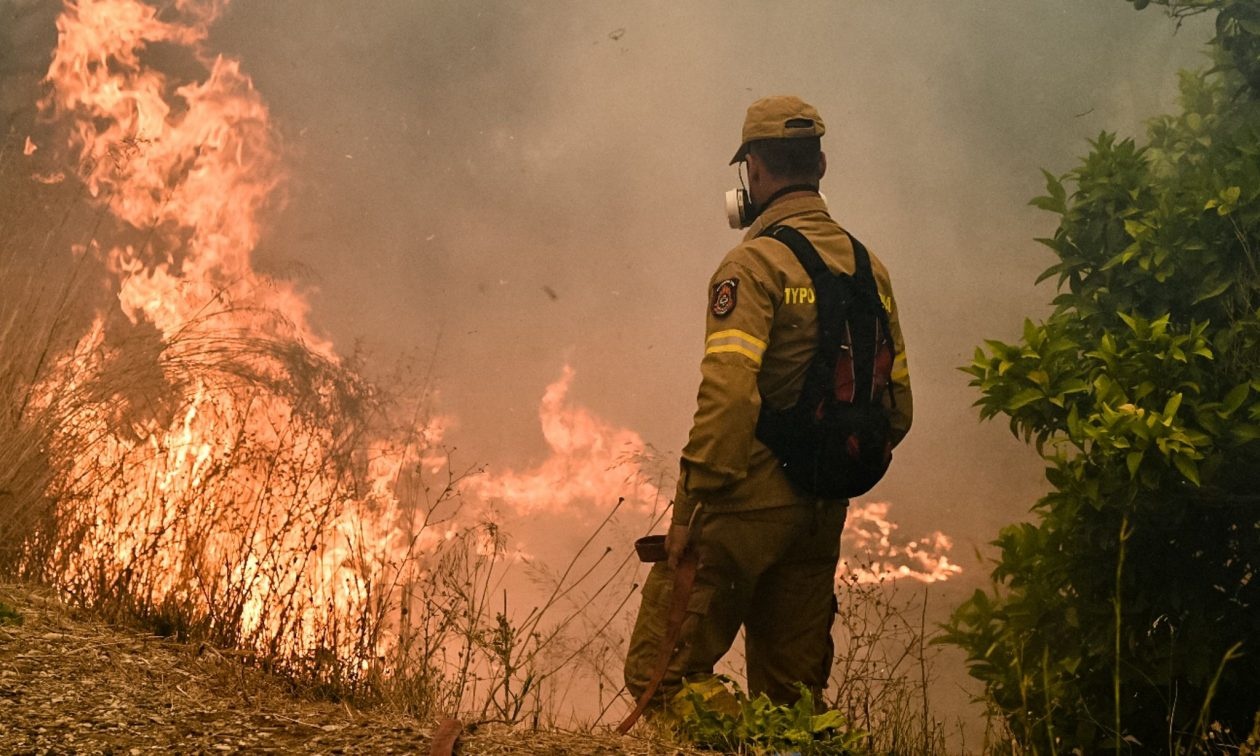 Φλέγεται ο Ωρωπός: Aνεξέλεγκτο το μέτωπο - Εκκενώνονται περιοχές