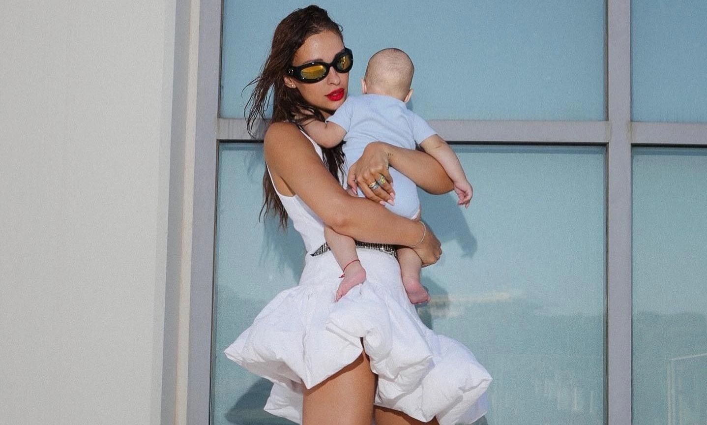 Ελένη Φουρέιρα: Μοιράστηκε τη στιγμή που μιλά με βιντεοκλήση με τον γιο της, Ερμή