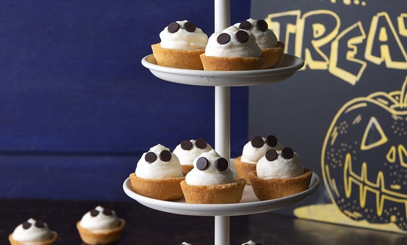 Cheesecake bites φαντασματάκια από τον Άκη Πετρετζίκη