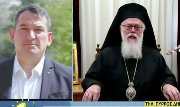 Συντετριμμένος ο Πύρρος Δήμας από τον θάνατο του Αρχιεπισκόπου Αλβανίας: «Είναι μεγάλη απώλεια»