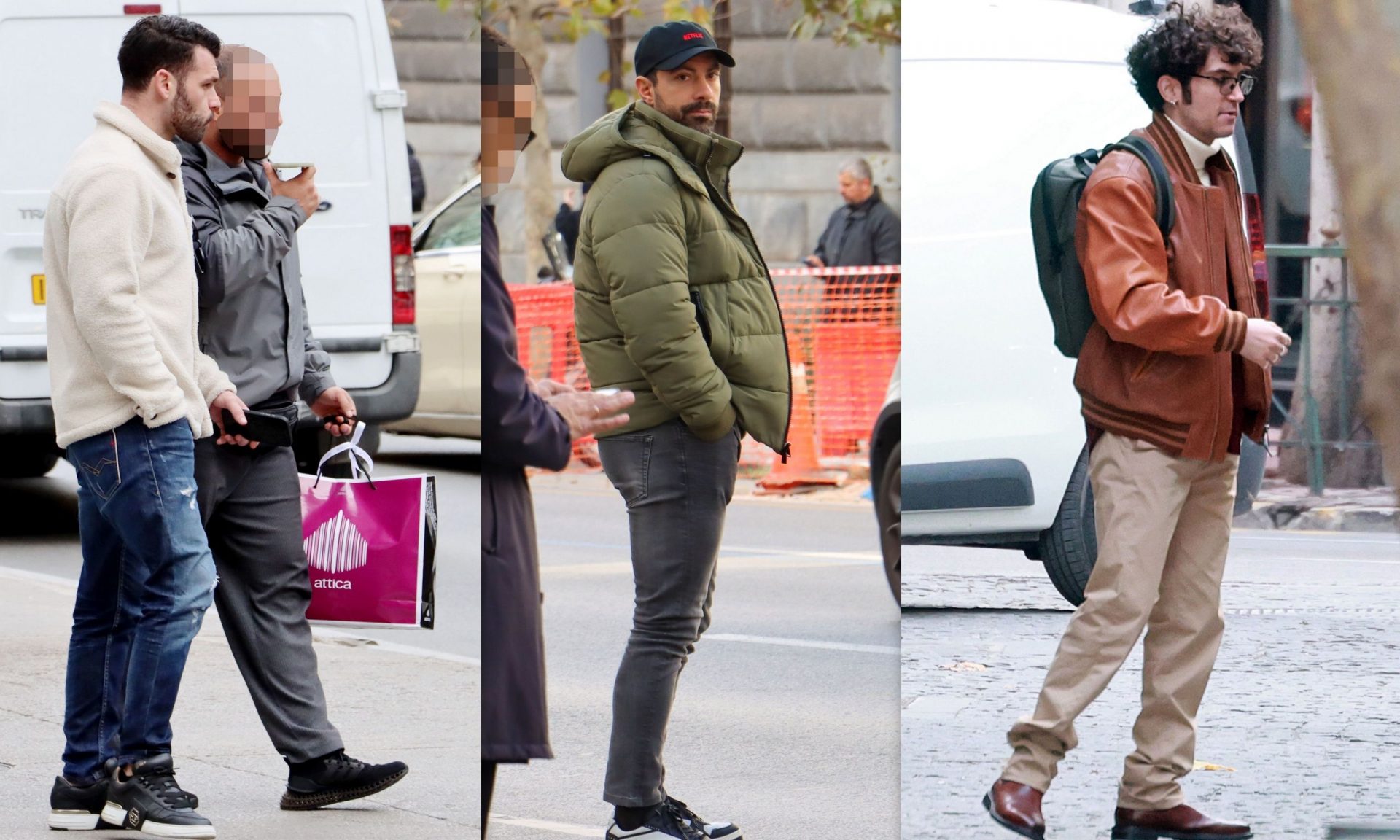 Ανδρικό street style στην Αθήνα: Σχίζας, Τανιμανίδης & Χαλκιάς παραδίδουν μαθήματα coolness!