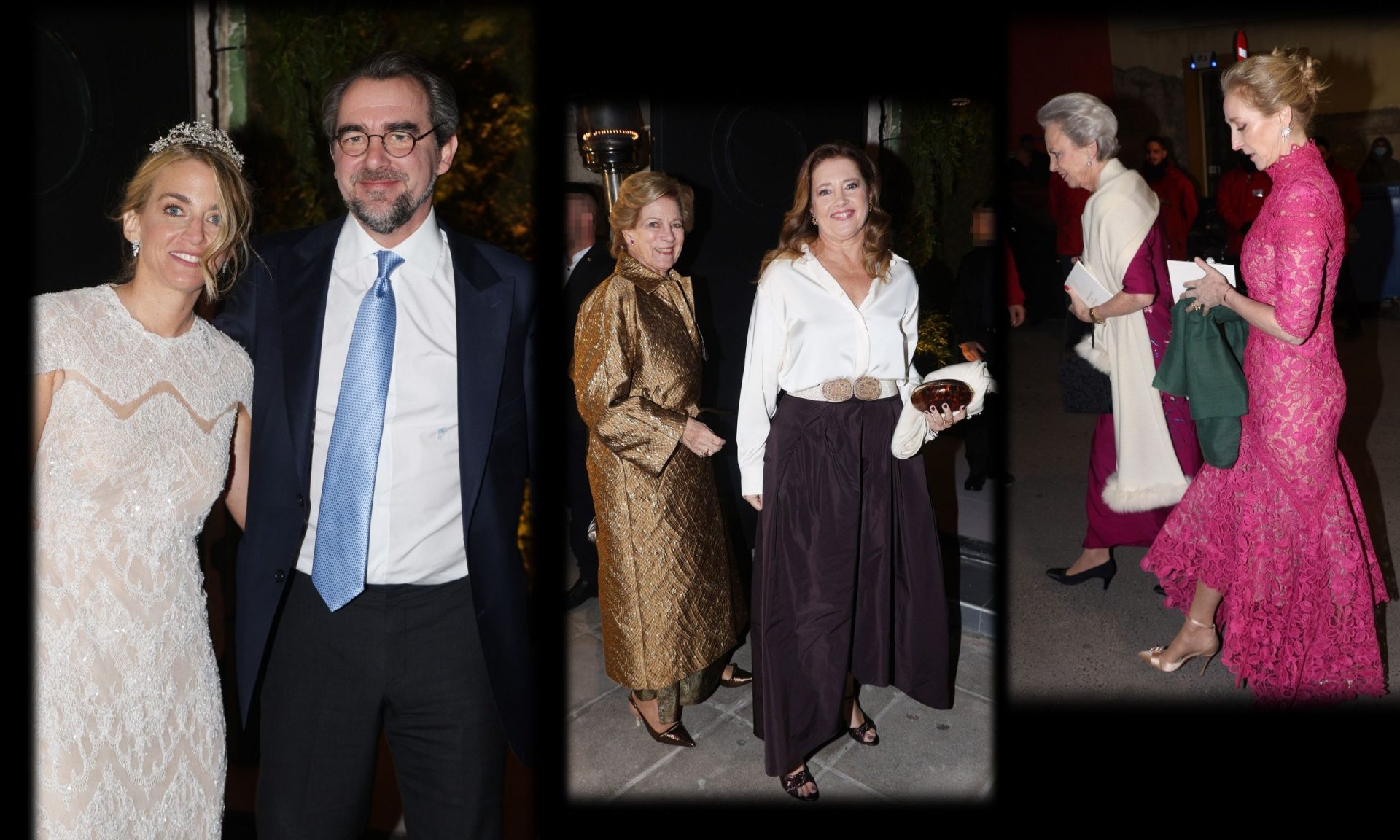 Γάμος Νικόλαου: Οι φωτό από το μυστήριο, το κρητικό γλέντι & η χρυσή καμπαρντίνα της Άννας Μαρίας