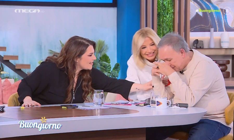 Ανδρέας Μικρούτσικος: Πλάνταξε στο κλάμα στο Buongiorno - Τι συνέβη;