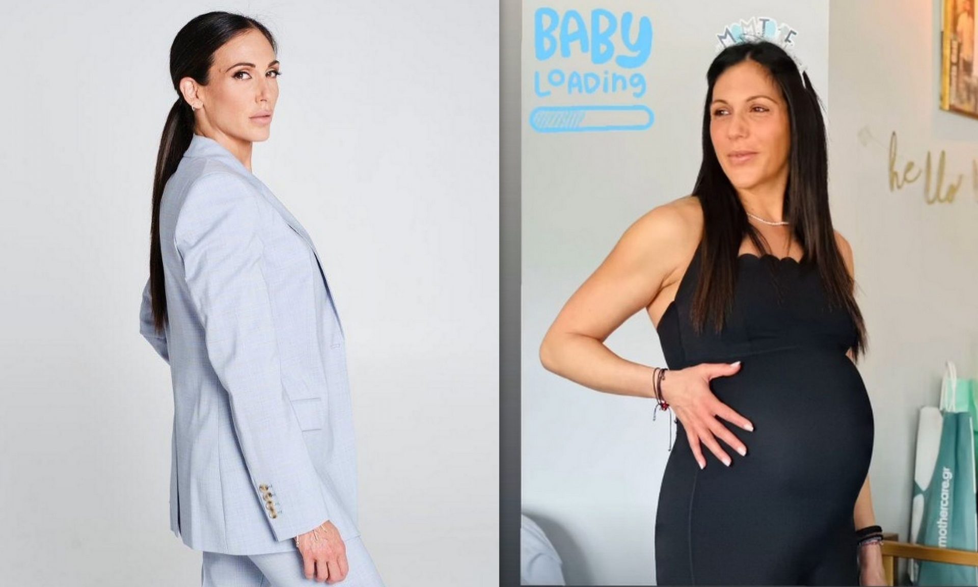 Ανθή Βούλγαρη: Το παραμυθένιο baby shower λίγο πριν γεννήσει & οι νέες φωτό με φουσκωμένη κοιλίτσα!