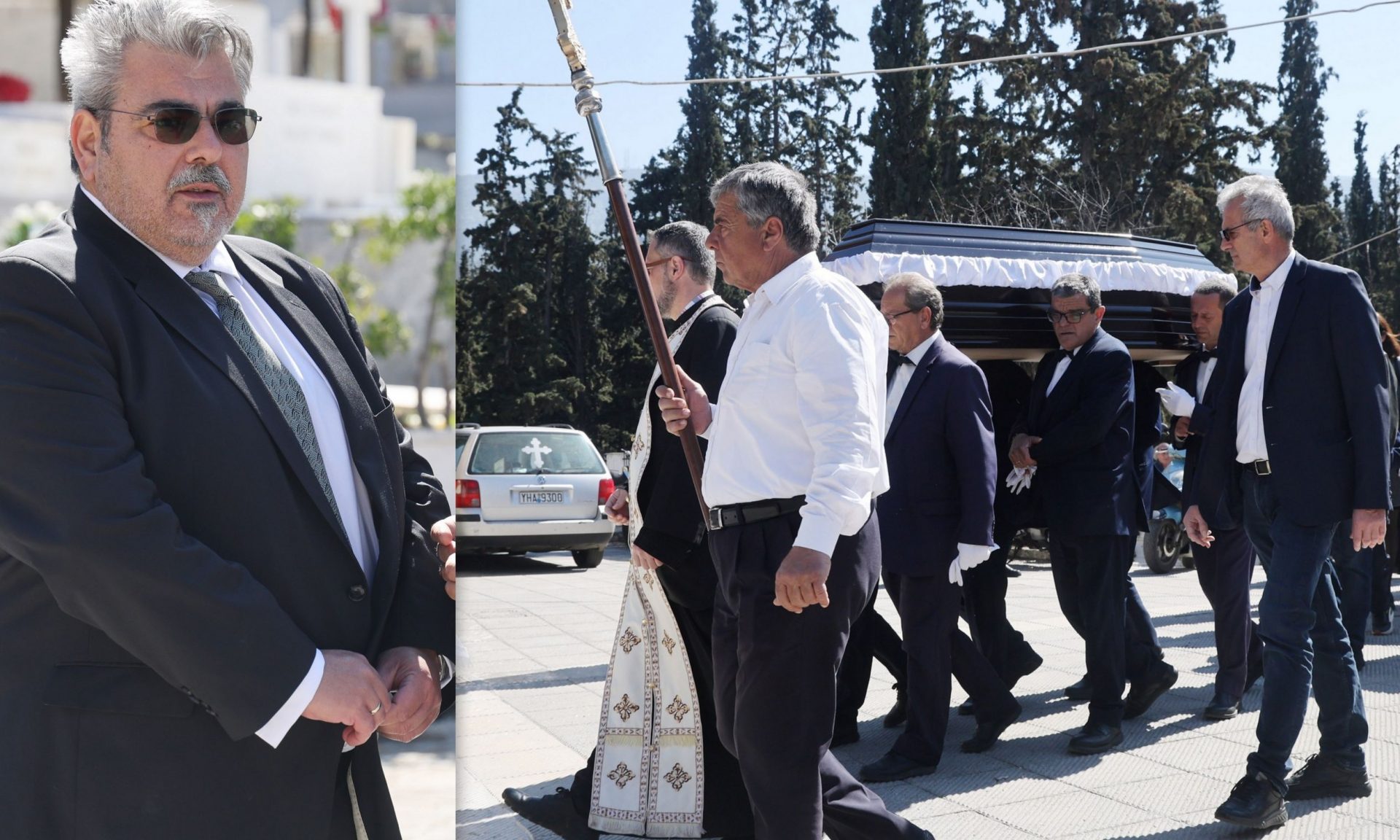 Ράνια Ιωαννίδου: Συντετριμμένος ο γιος της ηθοποιού, Πάνος στο τελευταίο αντίο