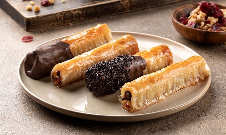 Ψευτοσαραγλί με σοκολάτα από τον Άκη Πετρετζίκη