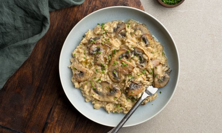 Εύκολο ριζότο μανιταριών από τον Άκη Πετρετζίκη!