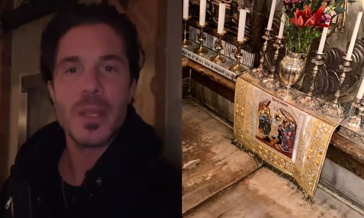 Οικονομόπουλος: «Η Μεγάλη Πέμπτη με συγκλονίζει κάθε φορά!» - Το βίντεο μέσα από τον Πανάγιο Τάφο