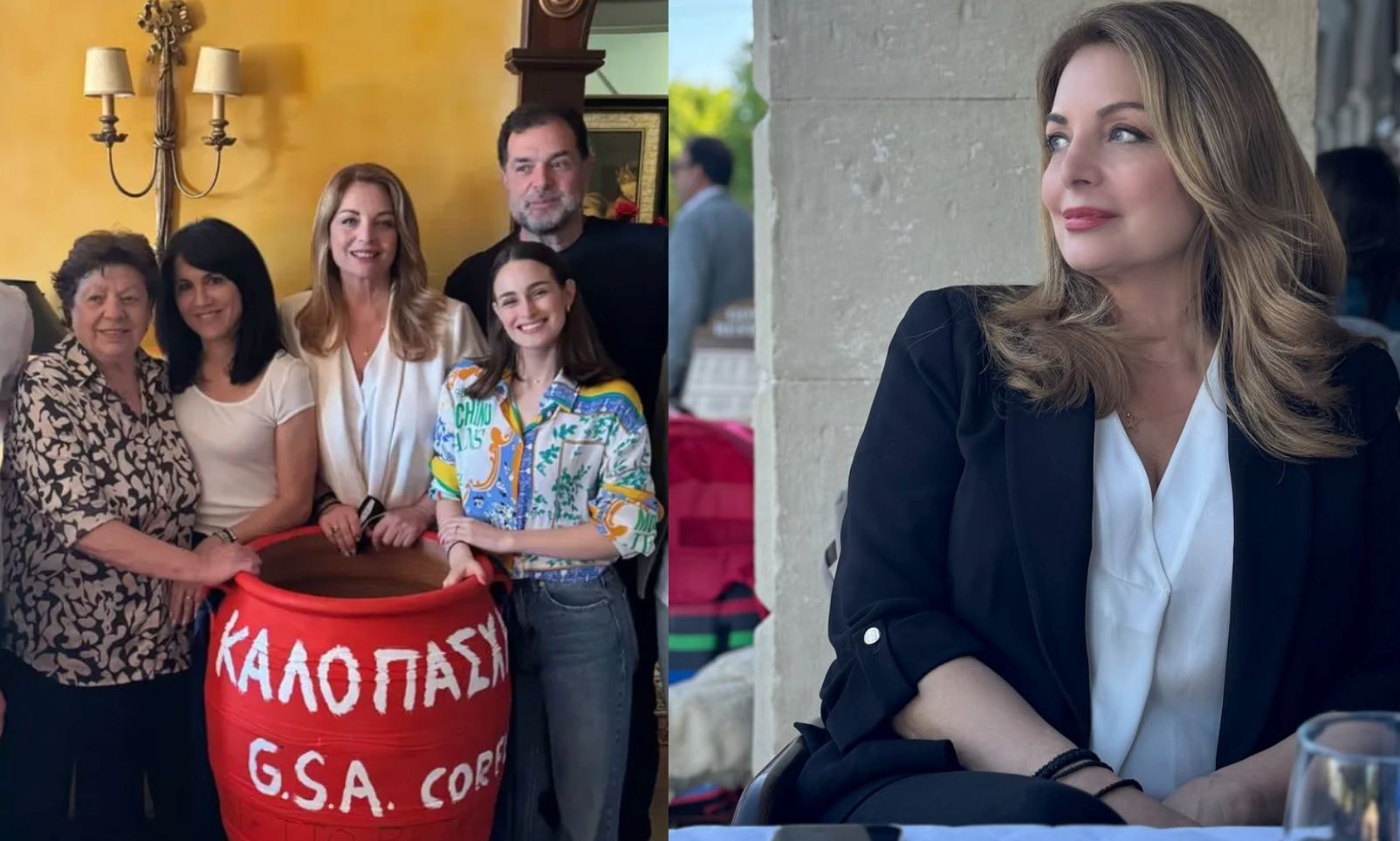 Γκερέκου: Τα νέα καρέ από το Πάσχα στην Κέρκυρα & η σπάνια φωτό με τη μητέρα & την κόρη της