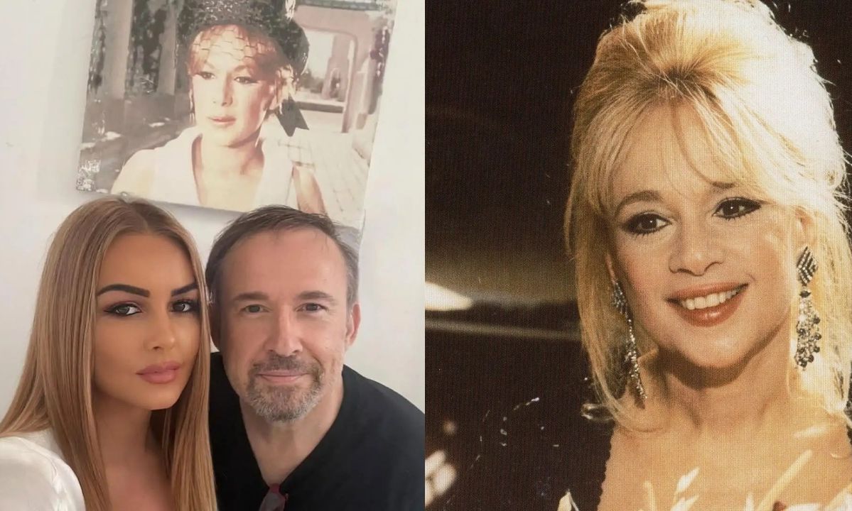 Παπαμιχαήλ: Φωτογραφίζεται με την σύζυγό του σε σημείο που γυρίστηκε ταινία της μητέρας του, Αλίκης