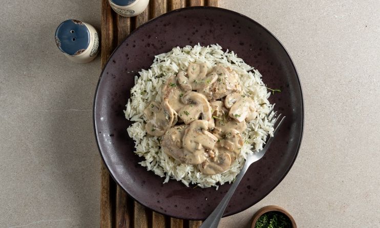 Ψαρονέφρι αλά κρεμ με ρύζι μπασμάτι από τον Άκη Πετρετζίκη!