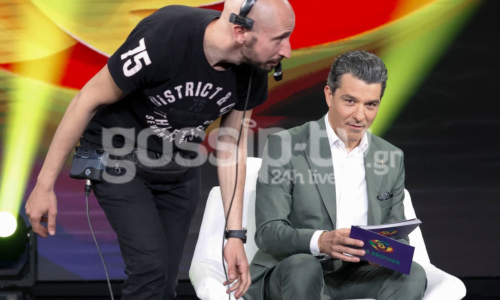 Big Brother: Αποκλειστικές φωτό από τα παρασκήνια του 2ου live-Ο Πέτρος Λαγούτης & η πρώτη αποχώρηση