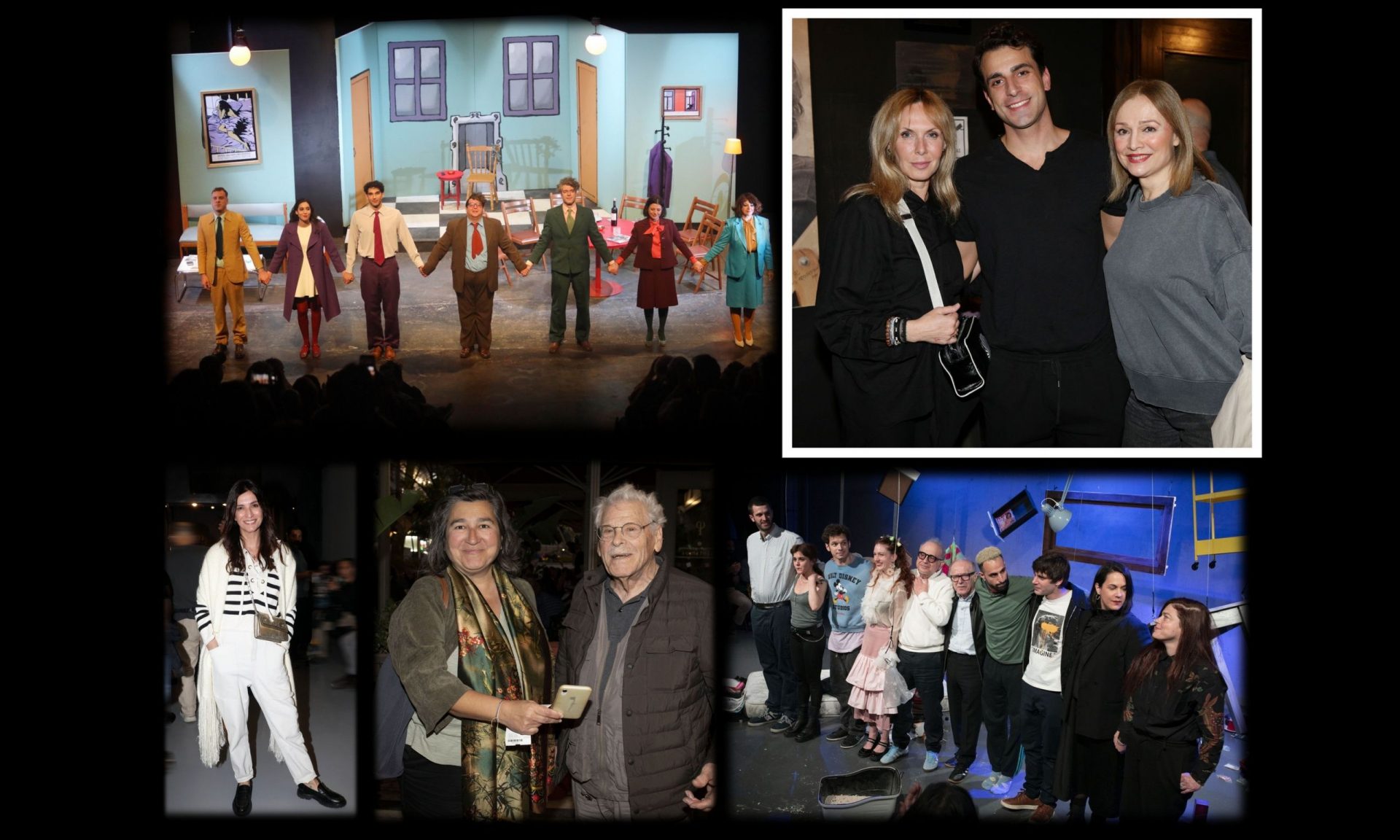 Λαμπερές πρεμιέρες: Οι σπάνιες εμφανίσεις του Κώστα Τσόκλη και της Γαλήνης Τσεβά & η σικ Κουλουκάκου