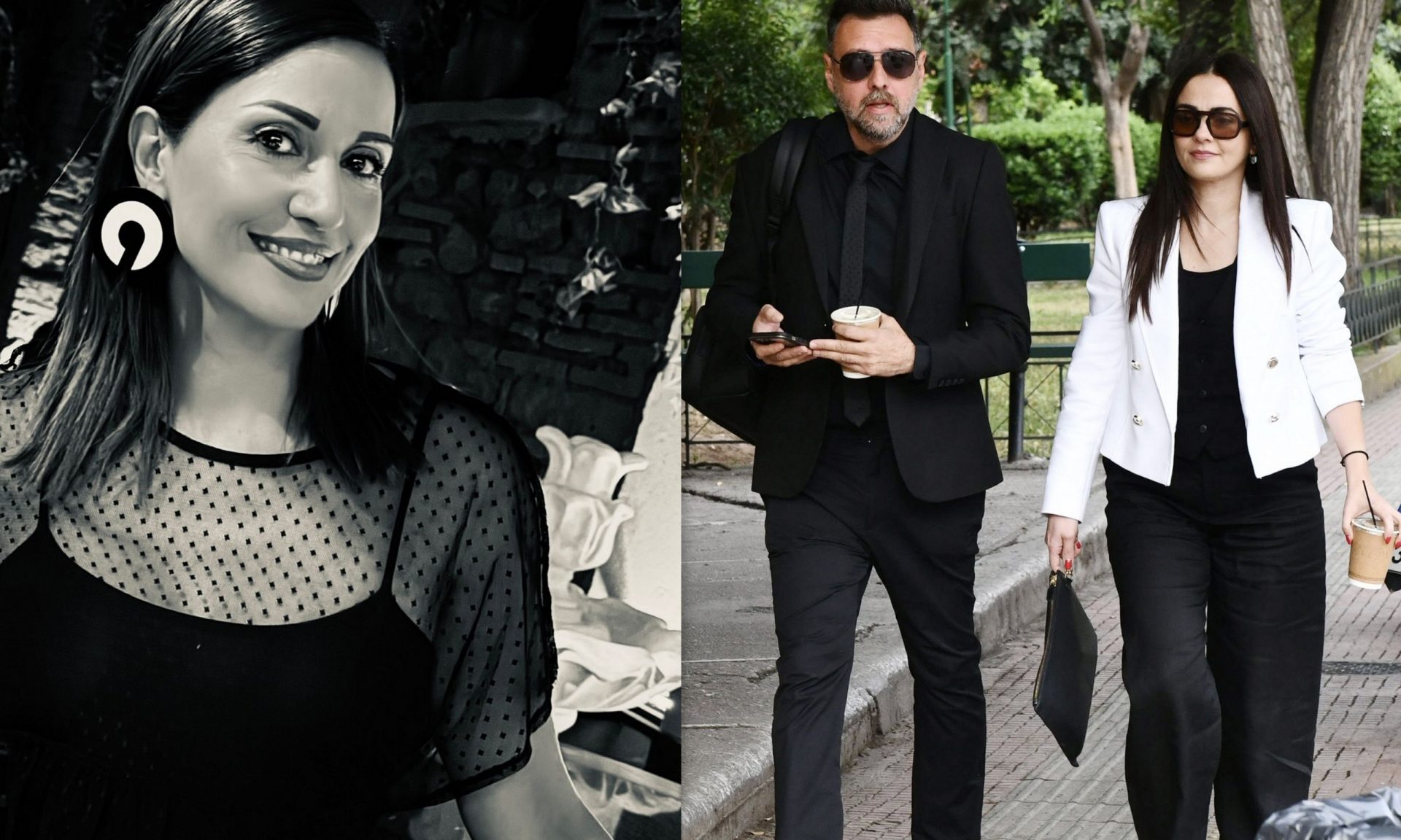 Παυλίδου – Παπαγιάννης: Στα δικαστήρια ξανά! Ο ηθοποιός έφτασε στο Εφετείο με τη σύζυγό του, Δαλιάνη