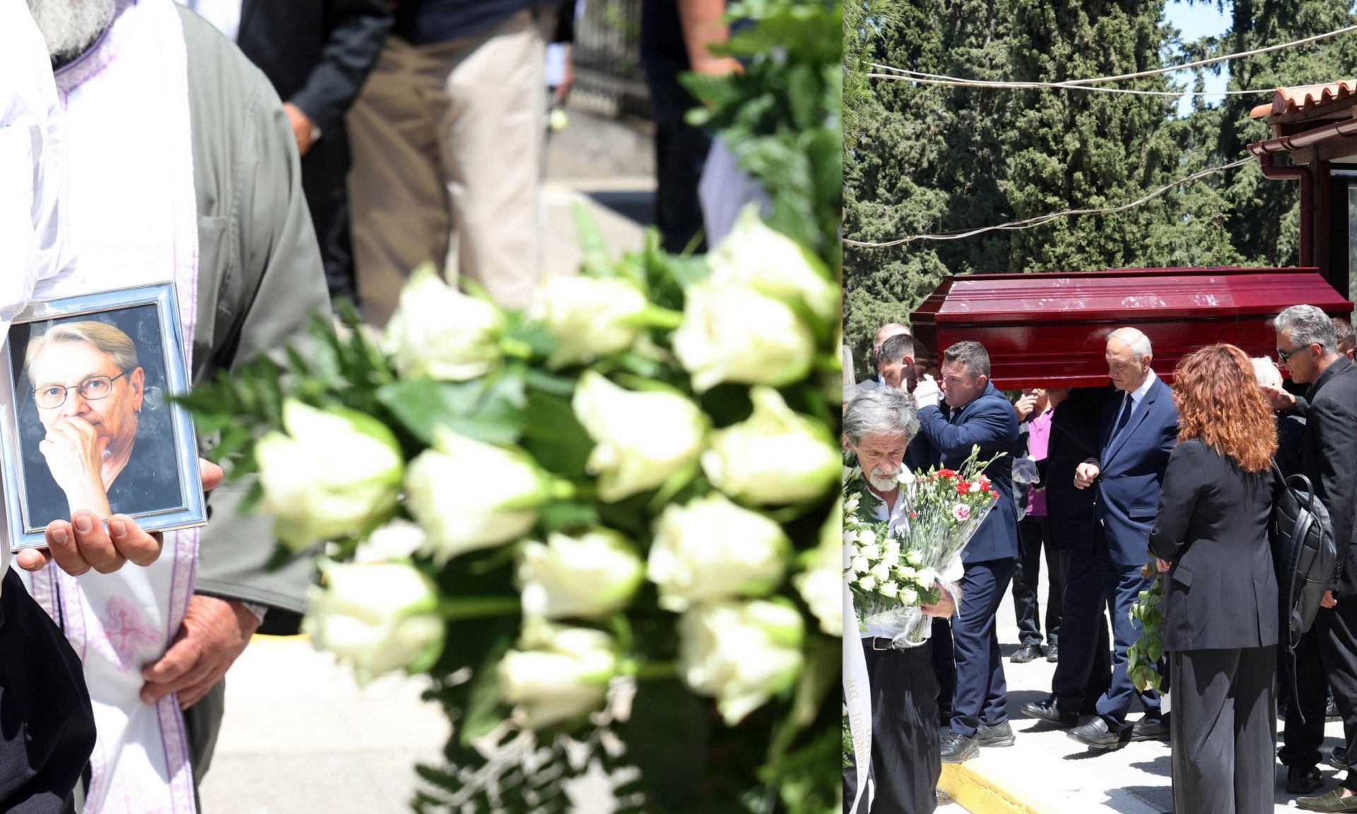 Κηδεία Δημήτρη Σουλελέ: Το τελευταίο αντίο στον προσωπικό κομμωτή της Μαρινέλλας